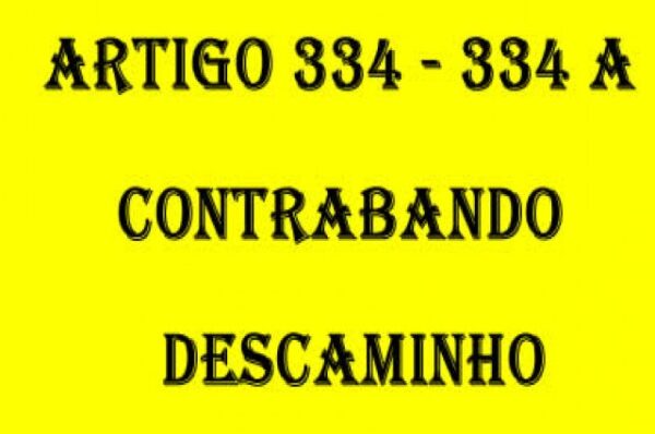 DESCAMINHO x CONTRABANDO